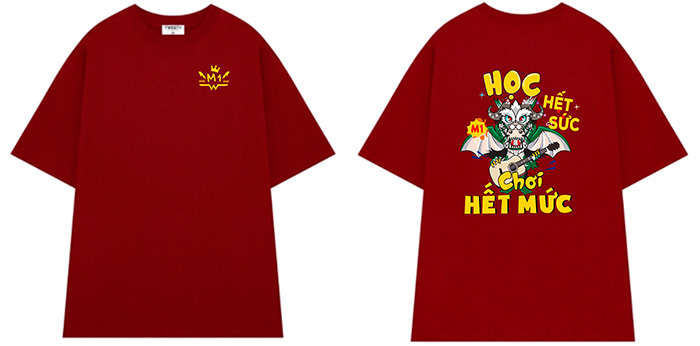 In áo Lớp M1 niên khóa 2023-2027 | In ao phong dong phuc