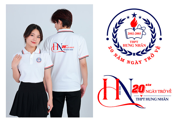 In áo phông trường THPT Hưng Nhân - 20 năm Ngày trở về | In ao phong dong phuc