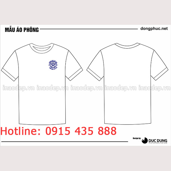 In áo trường Cấp 2 Cát Linh | In ao lop