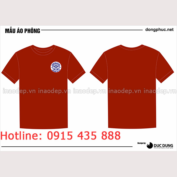 In áo trường Cấp 2 Cát Linh | In ao lop