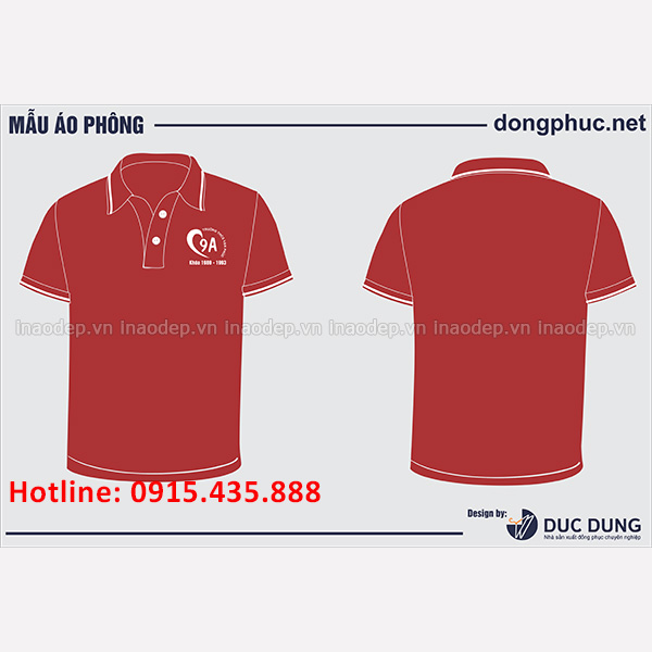 Áo lớp 9A trường THCS Vạn Phúc | Ao lop