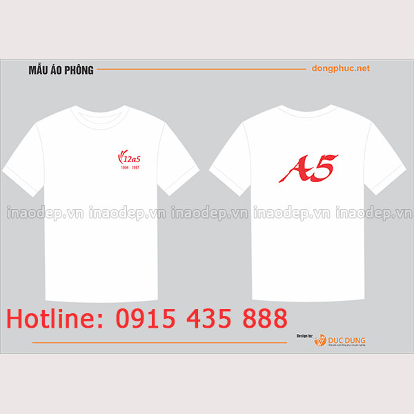 In áo lớp 12A5 1994-1997 | In ao lop