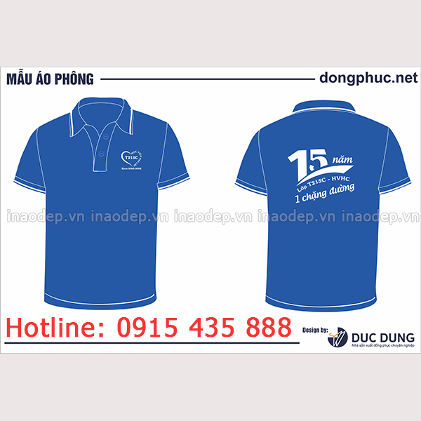 In áo lớp 215C Học viện Hậu Cần khóa 2003-2006 | In ao lop