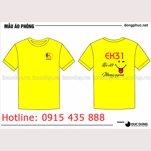 In áo lớp EK31 - EK Group | In ao lop