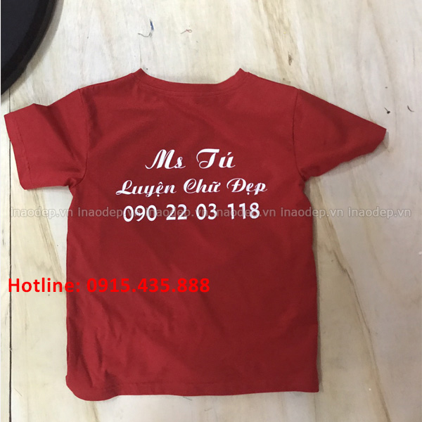 Áo lớp Mis Tú - Luyện chữ đẹp | Ao hop lop