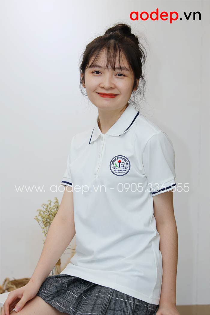 In áo Hội cựu học sinh niên khóa 1995-1999 Trường THCS Minh Tân | In ao phong dong phuc