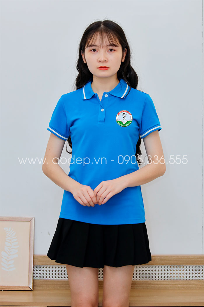 In áo Lớp dược sĩ K523A Trường Quân Y I In ao phong dong phuc