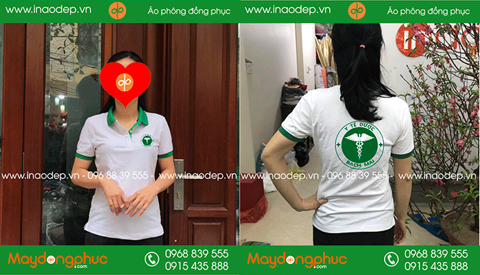 In áo phông Trường Y tế dược Bạch Mai | In ao phong dong phuc