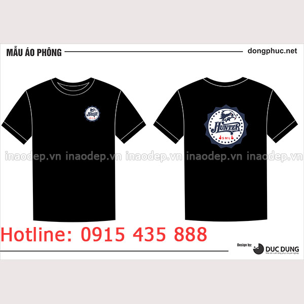 In áo hình Hunter SML | In ao lop