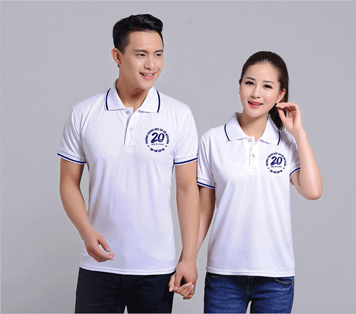 In áo kỉ niệm 20 năm lớp 9A trường thcs Bích Hoa | In ao phong dong phuc