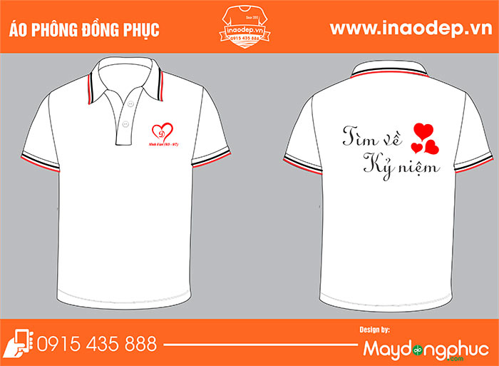 In áo lớp D Ninh Vân 93-97 | In ao phong dong phuc
