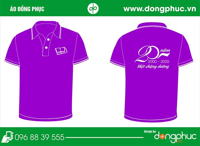 In áo Lớp kỉ niệm 20 năm 1 chặng đường | In ao phong dong phuc