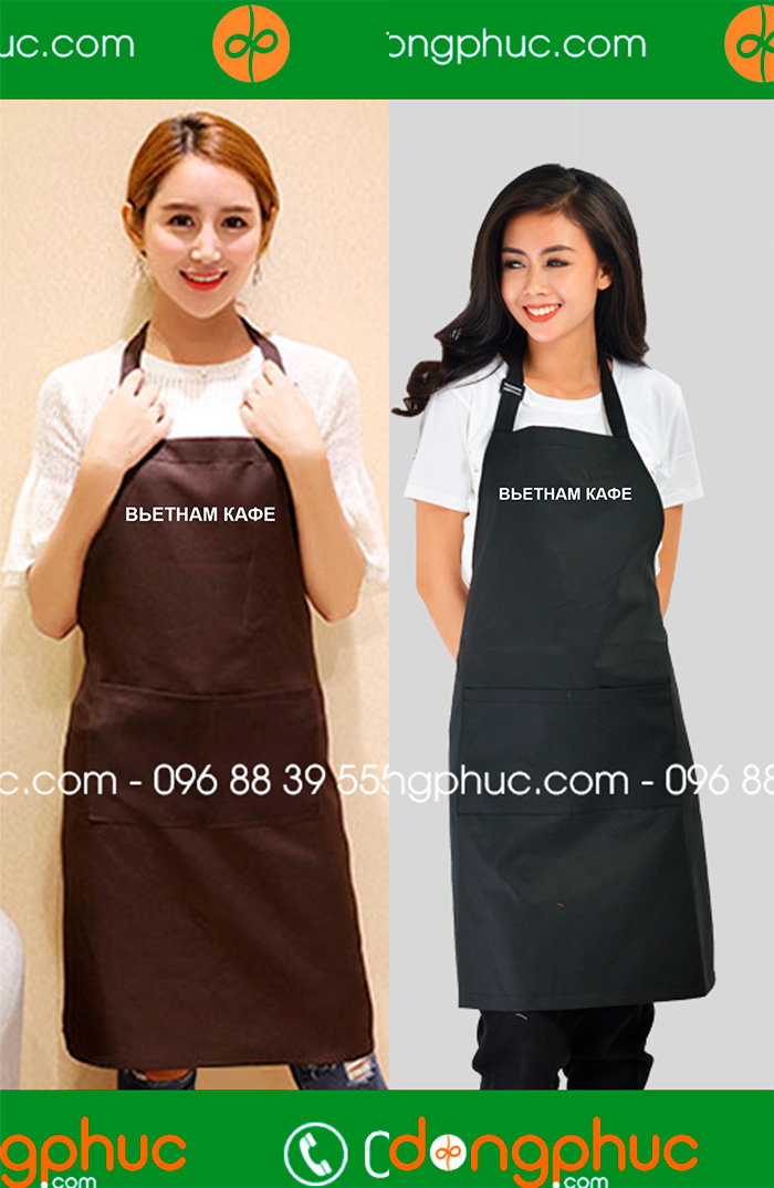 In tạp dề Bbetham Kafe | In tap de dong phuc