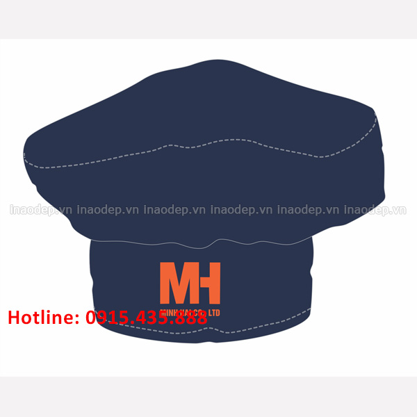 Mũ đầu bếp công ty MH | Mu dau bep