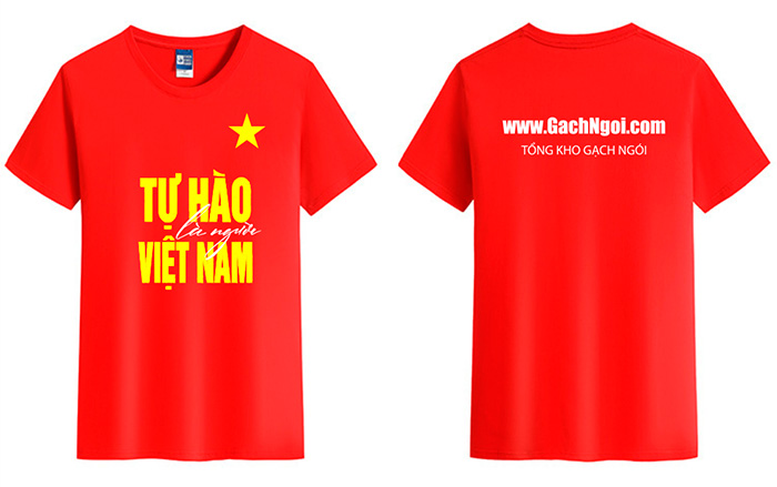 In áo phông Gachngoi.com - Tự hào là người Việt Nam | In ao phong dong phuc