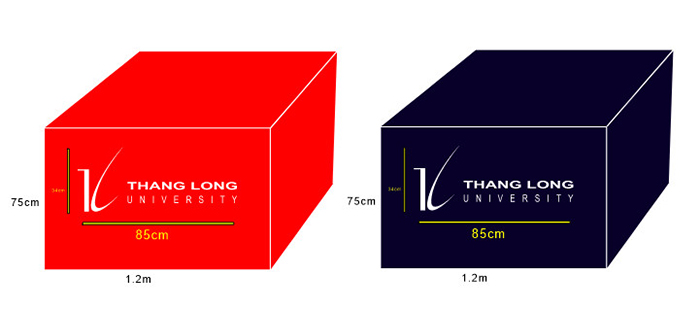 In khăn trải bàn Đại học Thăng Long | In khan trai ban