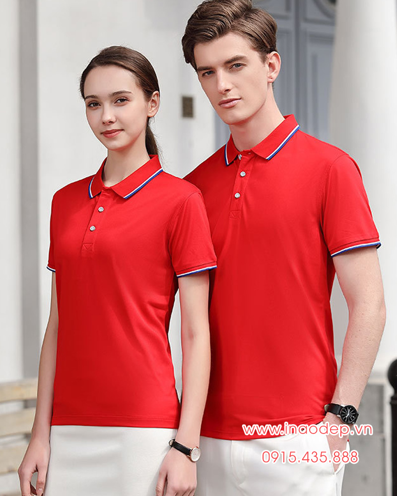 Áo polo màu đỏ | Ao polo