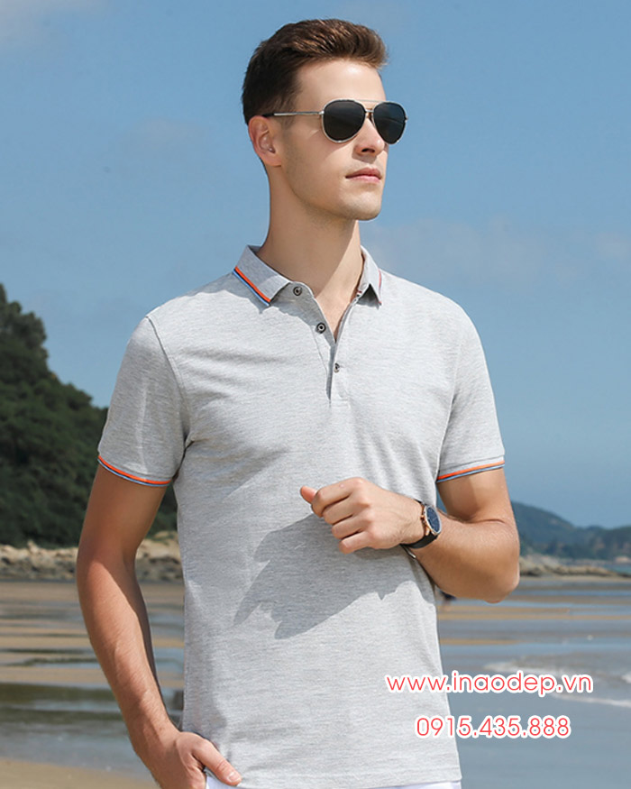 Mẫu áo phông polo 04 - Hàng đặt may theo yêu cầu | Mau ao phong polo