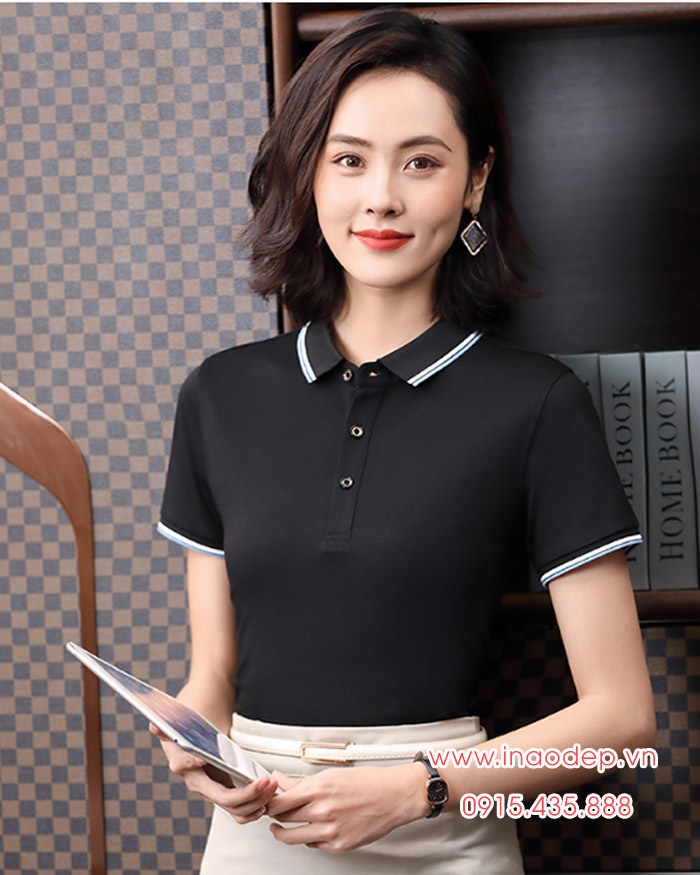 Mẫu áo phông polo 04 - Hàng đặt may theo yêu cầu | Mau ao phong polo