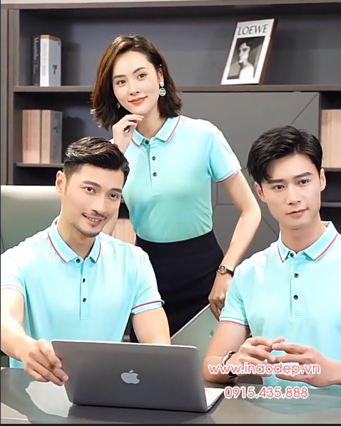 Mẫu áo phông polo 04 - Hàng đặt may theo yêu cầu | Mau ao phong polo